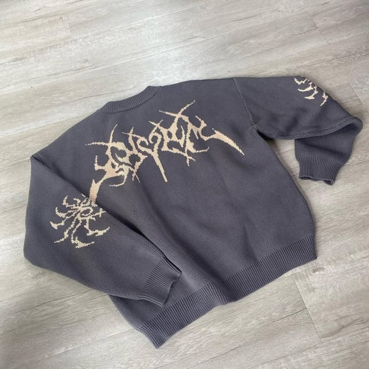 Anime Portrait Knit Sweater