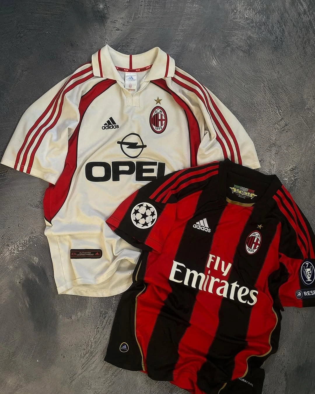 AC Milan Retro Home & Away Jersey- Combo