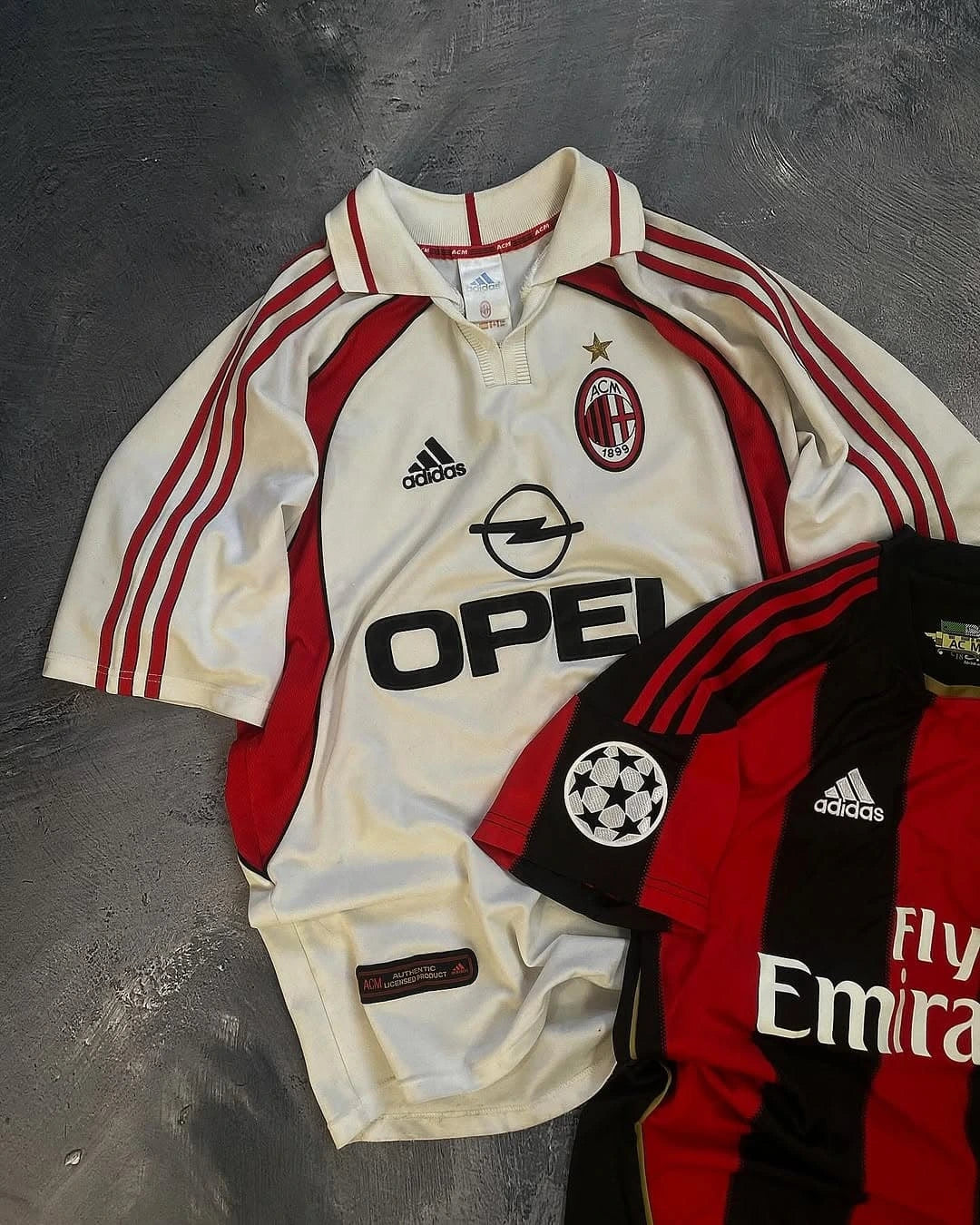 AC Milan Retro Home & Away Jersey- Combo