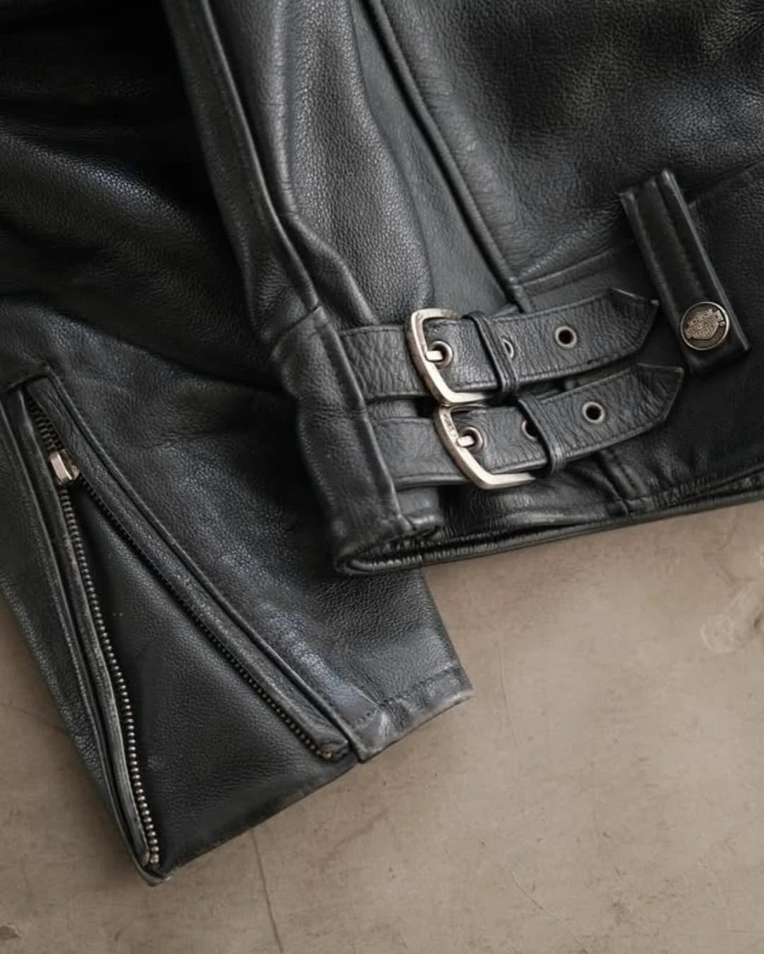 Classic Flame Rider Leather Jacket