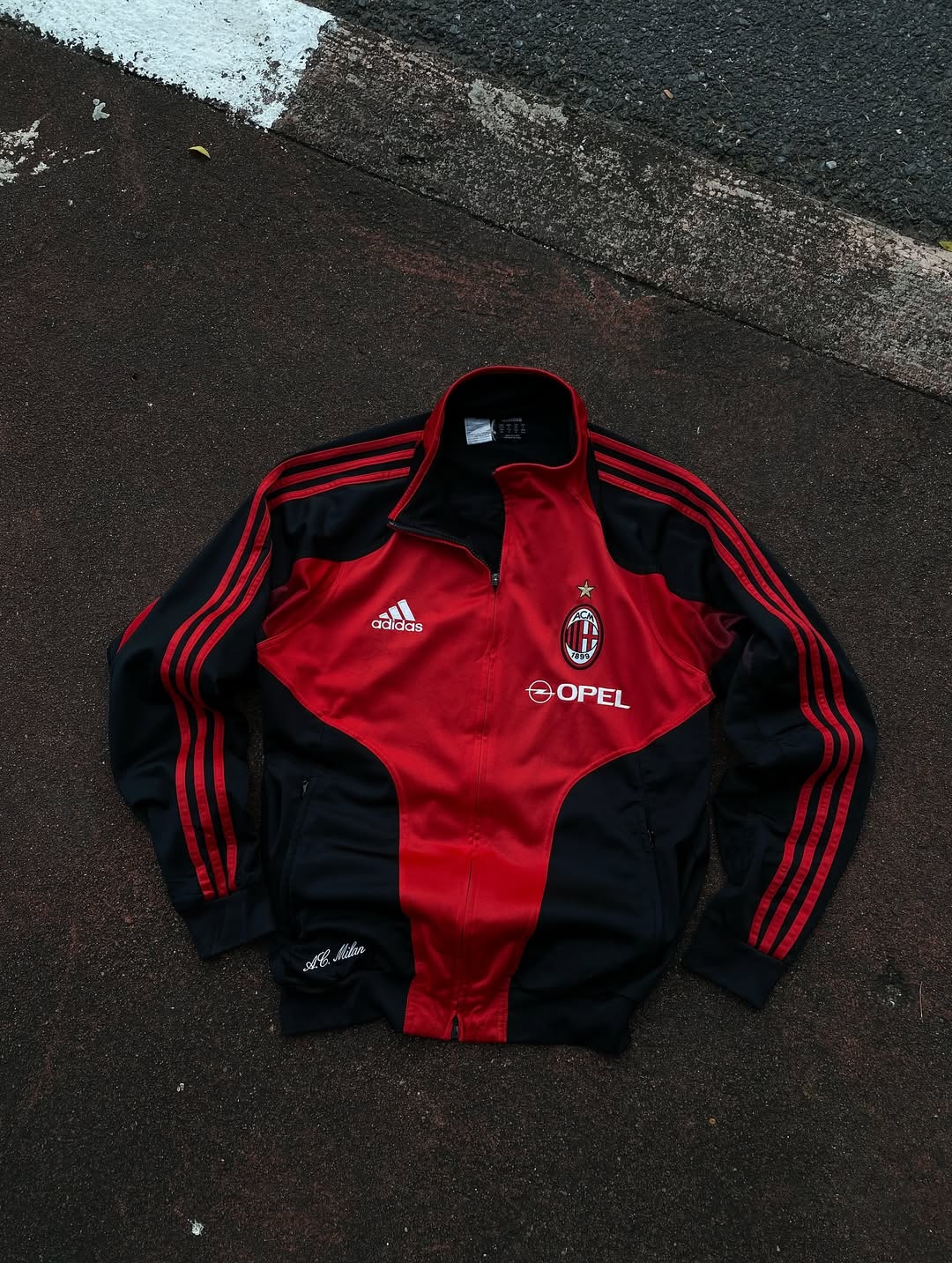 Adidas AC Milan Retro Track Jacket