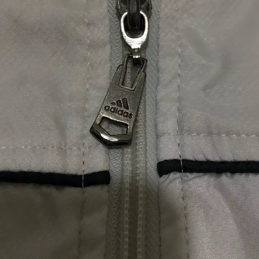 Adidas Vintage White & Red Track Jacket