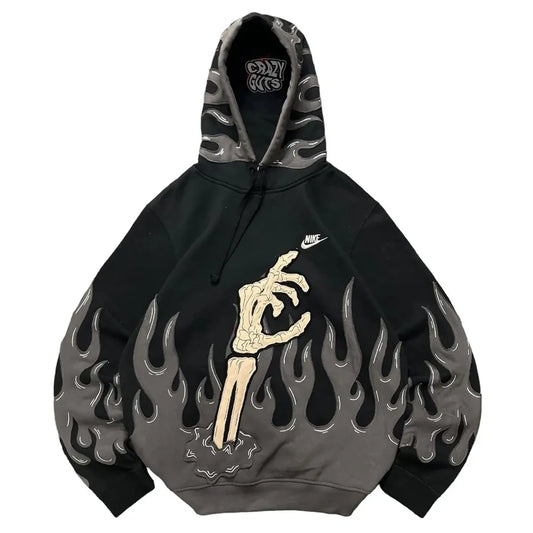 Nike Reworked Flames Hoodie