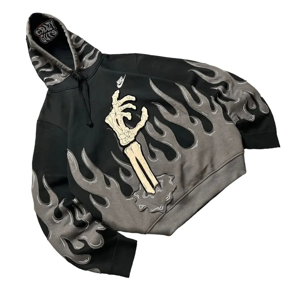 Nike Reworked Flames Hoodie