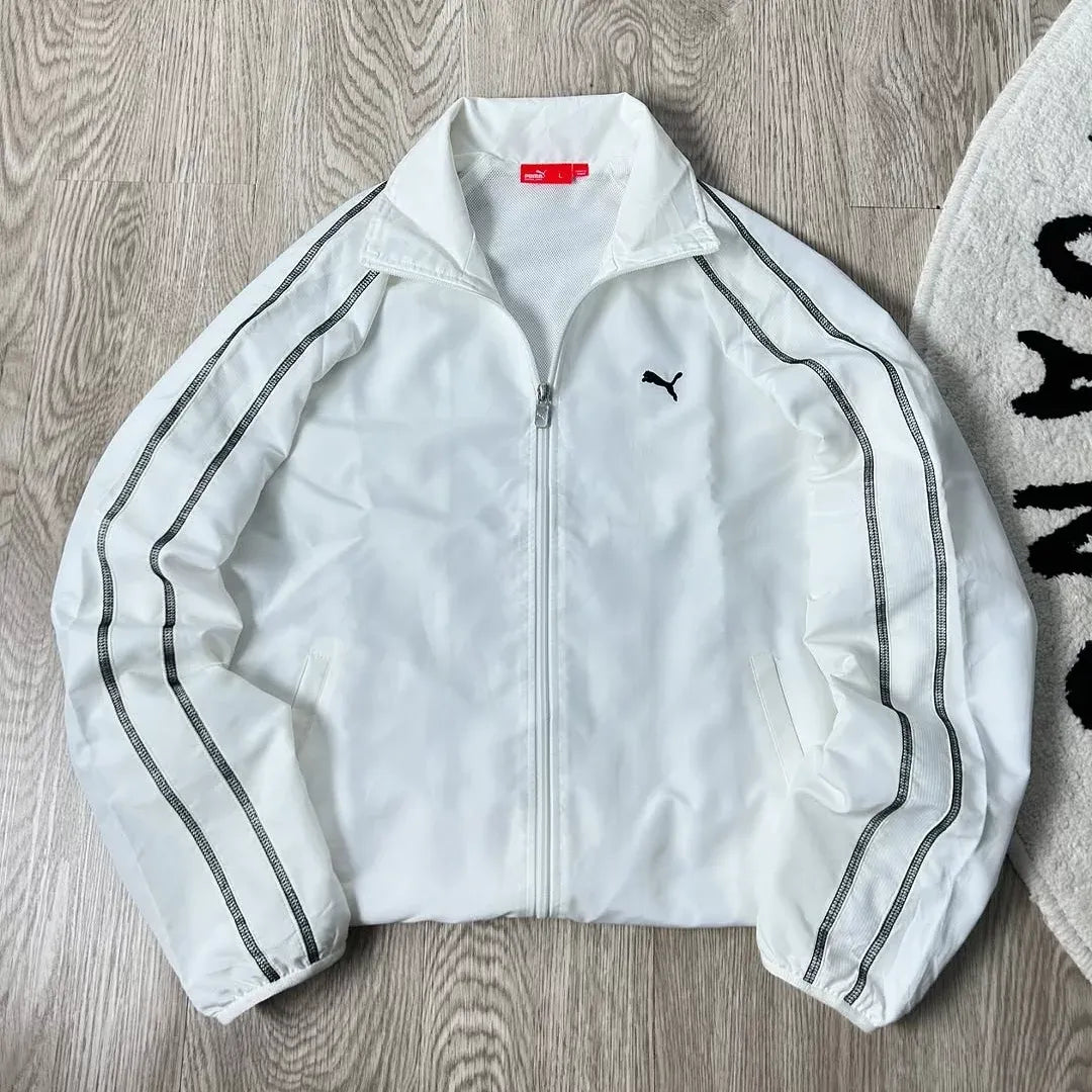 Puma White Track Jacket