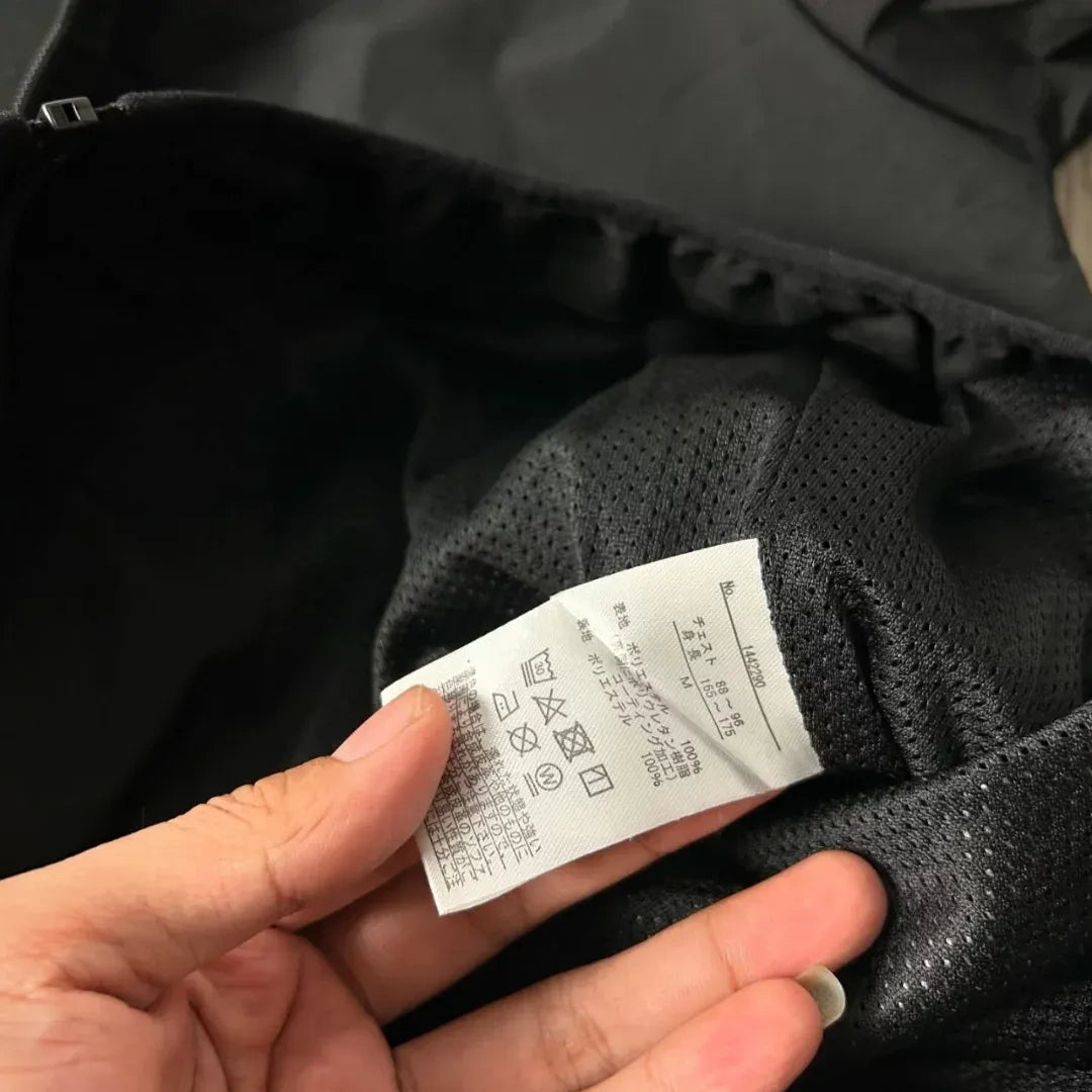 Black Lightweight Hooded Jacket