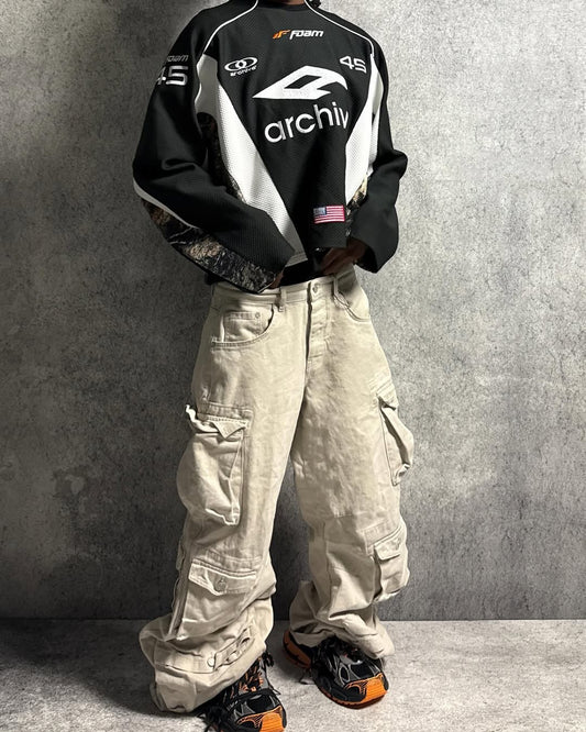 Streetwear Retro 45 Crop Top